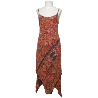 Robe (Rouge, Marron) de Un Deux Trois Polyamide, Viscose