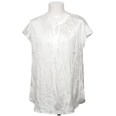 Top (White) from Lene Sand Elastane, Silk, Viscose