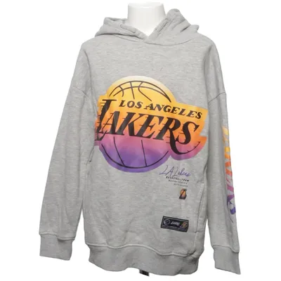 Capuchon sweater (Grijs) van NBA Katoen, Polyester