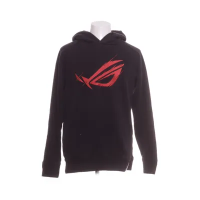 Capuchon sweater (Zwart) van Asus Organisch katoen, Polyester