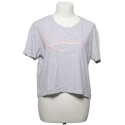 T-shirt (Grijs, Roze) van Kani Katoen, Viscose