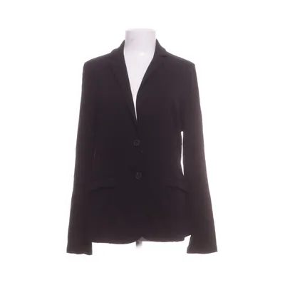 Blazer (Zwart) van Oui Elastaan, Polyester, Viscose