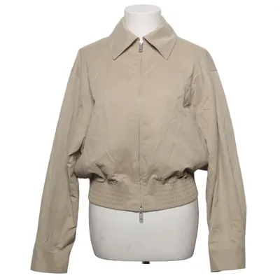 Jacket (Beige) from Weekday Cotton, Polyamide, Polyester