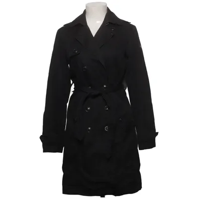 Trench-coat (Noir) de Timeout Polyester, Viscose