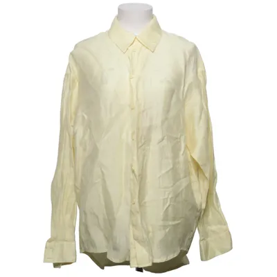 Skjorta (Gul) från NA-KD Linne, Lyocell, Polyester