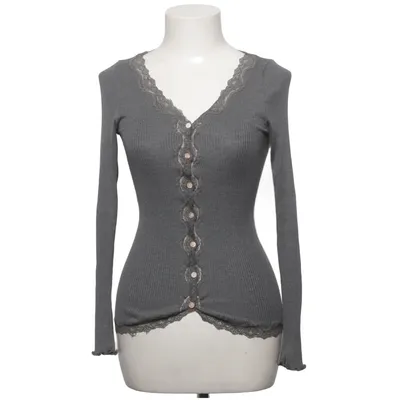 Cardigan (Gris) de Rosemunde Coton, Élasthane, Polyamide, Soie