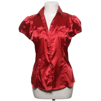 Kortärmad skjorta (Röd) från Casual by Halens Elastan, Polyester