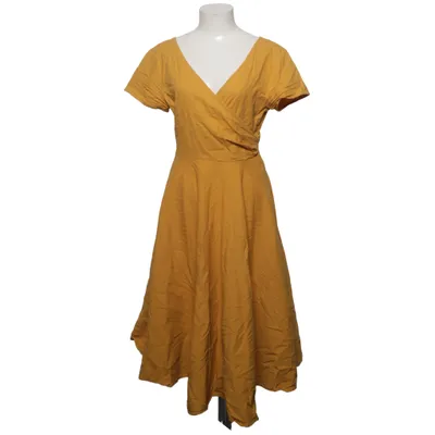 Klänning (Gul) från Collectif Vintage Bomull