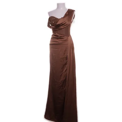 Avondjurk (Bruin) van Faeriesty Elastaan, Polyester