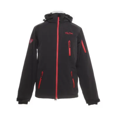 Fleecejacka (Svart, Röd) från Fifty Five Polyester, Elastan