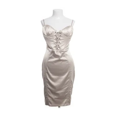 Cocktailjurk (Beige) van Oh Polly Polyester, Elastaan