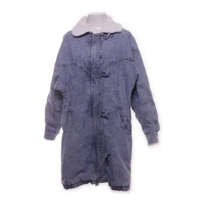 Fodrad jeansjacka (Blå, Vit) från Andy Johns Akryl, Bomull, Polyamid, Polyester