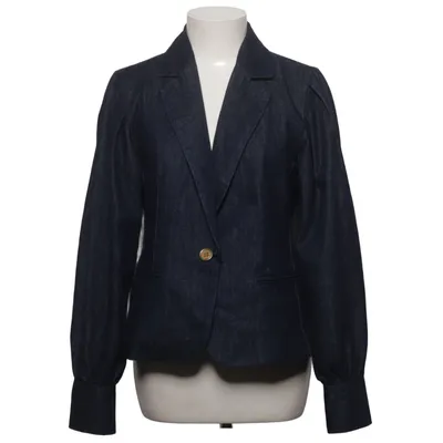 Blazer (Blauw) van Norah Katoen, Polyester