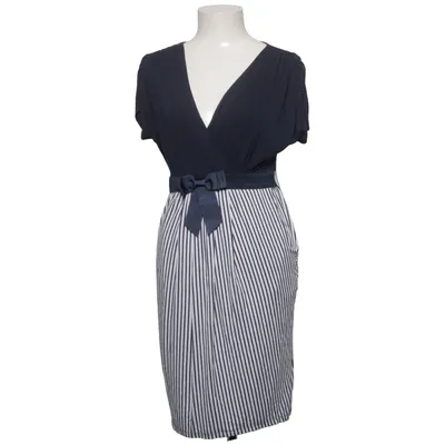 Robe (Bleu, Blanc) de Bodyflirt Élasthane, Viscose