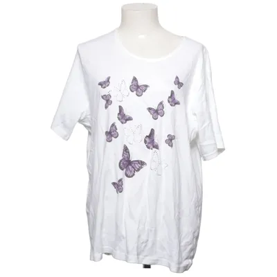 T-shirt (White, Purple) from Florie Cotton