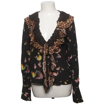 Blouse (Black, Multicolored) from Blumarine Silk