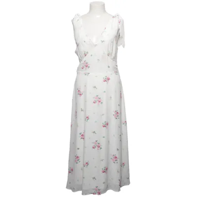 Klänning (Vit, Rosa, Grön) från Bik Bok Återvunnen polyester