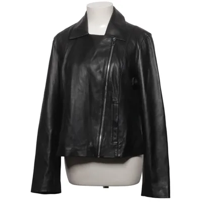 Bikerjacka (Svart) från Massimo Dutti Polyester, Viskos