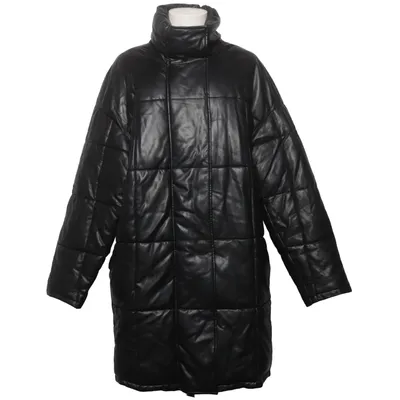 Winter coat (Jxjada Faux Leat Long Quilt Jacket Otw) from JJXX Polyester, Polyurethane, Viscose