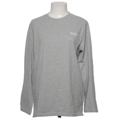 T-shirt à manches longues (Gris) de Tumi Coton, Polyester recyclé