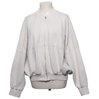 Bomber jacket (White) from Zara Cotton, Elastane