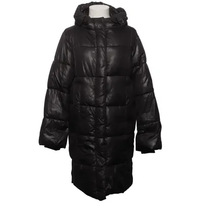 Vinterfrakke (Sort) fra Frk. Polyester