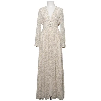 Maxikleid (Weiß, Gelb, Grün) von Adoore