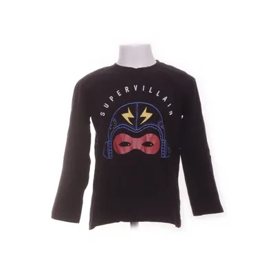 Långärmad t-shirt (Svart, Flerfärgad) från Rebel by Primark Bomull