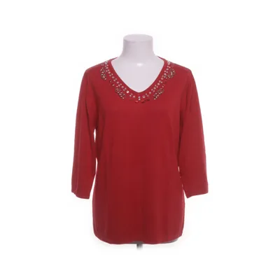 Topp (Röd) från Daniel Valentin Collection Akryl, Viskos