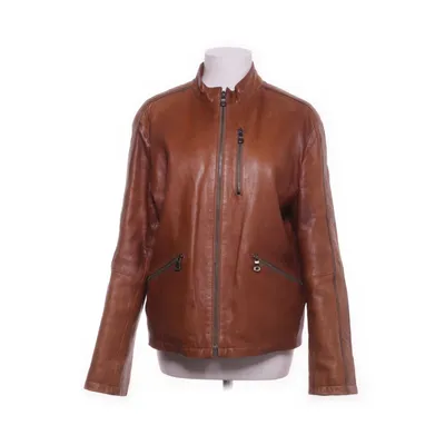 Läderjacka (Brun) från Easy Wear Skinn