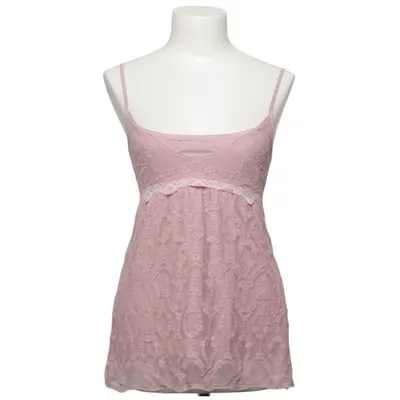 Pyjamaoberteil (Pink) von Vintage Stories Polyester, Viskose