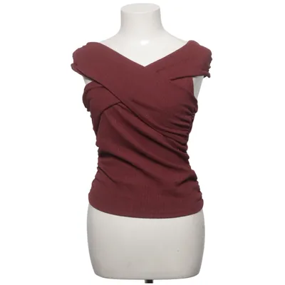 Crop top (Rouge) de Pull & Bear Coton, Élasthane, Polyester