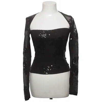 Top (Zwart) van Gina Tricot Elastaan, Gerecycled polyester
