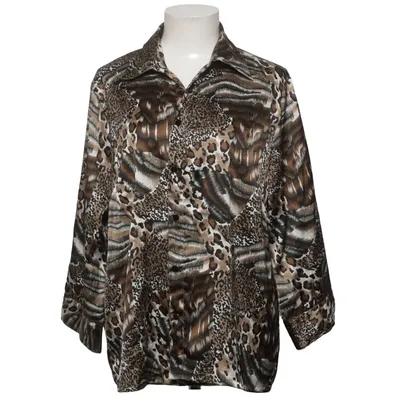 Chemise (Marron, Multicolore) de Jacett Polyester