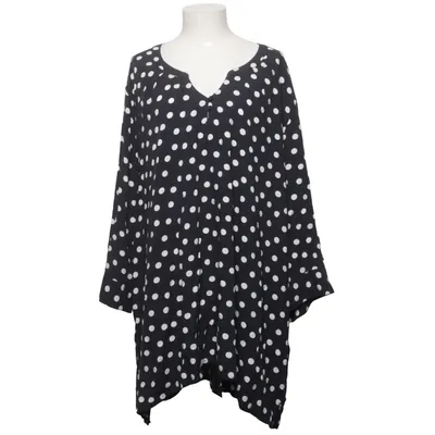 Blouse (Zwart, Wit) van Ulla Popken Viscose