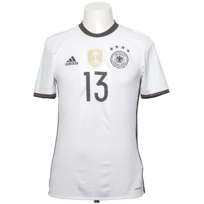 Fodboldtrøje (Hvid, Sort) fra Adidas Genanvendt polyester