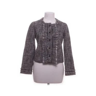 Cardigan (Black, White) from Hakei Acrylic, Cotton, Polyamide, Polyester