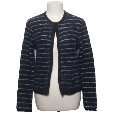 Cardigan (Blauw, Wit) van Cyrillus Elastaan, Mohair, Polyamide, Wol