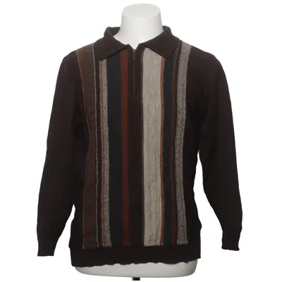 Sweater (Brown, Multicolored) Acrylic, Merino wool