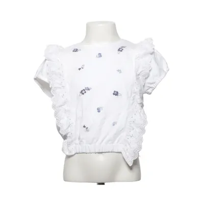 Top (Wit, Blauw) van Mayoral Katoen, Elastaan