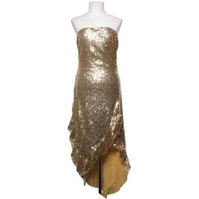 Robe de cocktail (Or) de Urban Outfitters Élasthane, Polyester