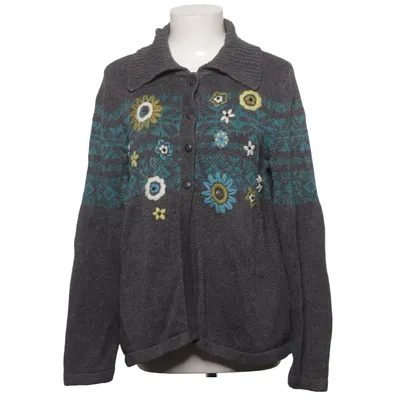 Cardigan (Gray, Multicolored) from Christopher & Banks Acrylic, Cotton
