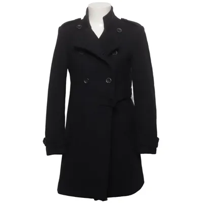 Coat (Black) from Zara Basic Polyester