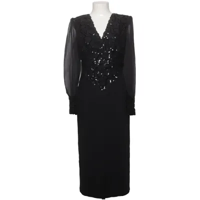 Cocktailklänning (Svart) från Chou Chou Polyester, Ull