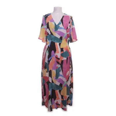 Maxi dress (Black, Multicolored) from VILA Clothes Polyester
