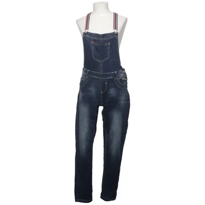 Tuinbroek (Blauw) van Multiblu Katoen, Elastaan, Polyester, Viscose