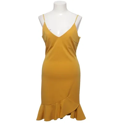 Jurk (Geel) van Simplee Elastaan, Polyester