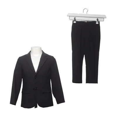Kostym (Svart) från Zara Kids Elastan, Polyester, Ull