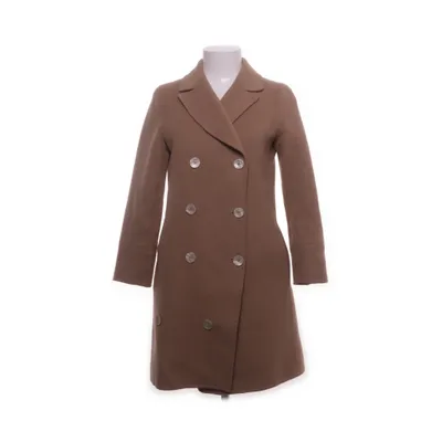 Frakke (Beige) fra MaxMara Angora, Polyester, Uld