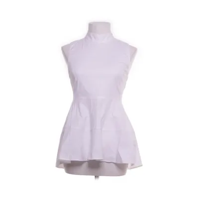 Top (Wit) van Zara Woman Katoen, Elastaan, Polyamide